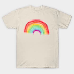 8 bit Rainbow T-Shirt